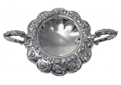 Antique Irish Silver bowl Dublin 1834 John Moore 