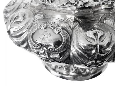 Antique Irish Silver bowl Dublin 1834 John Moore 