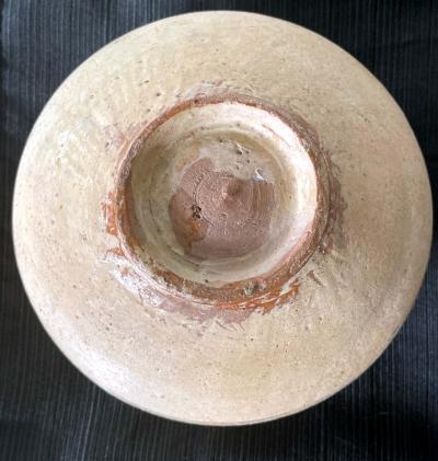 Antique Islamic Ceramic Glazed Bowl with Splashed and Sgraffito Decoration