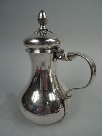 Antique Italian Neoclassical Silver Coffeepot C 1820