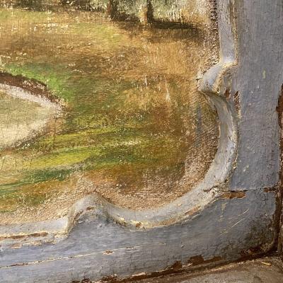 Antique Italian Painted Bench