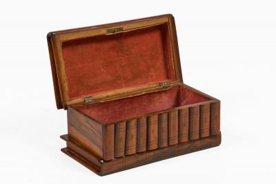 Antique Italian Sorrento Ware Puzzle Book Box
