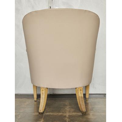 Antique Italian Upholstered Armchair