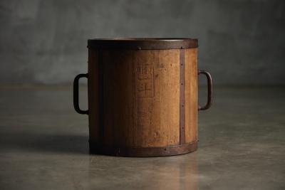Antique Ittomasu Rice Measure Containers Japan Early 20th Century