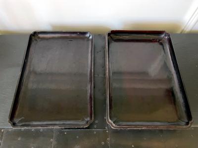 Antique Japanese Lacquer and Inlay Box from Ryukyu Island