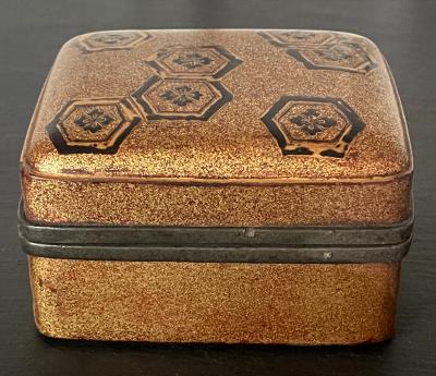 Antique Japanese Lacquered Incense Box Kobako Ex Christies