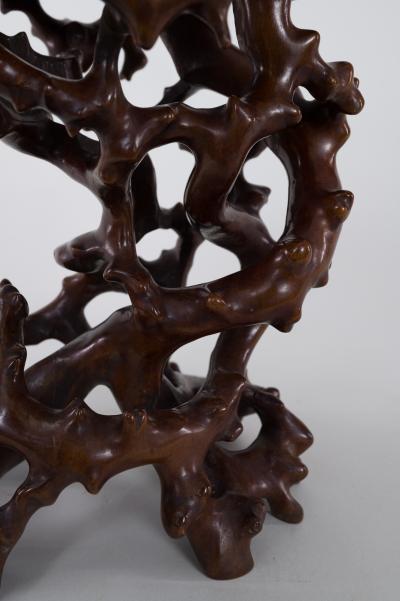 Antique Japanese Root Stand