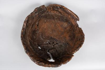 Antique Japanese Rustic Burl Bowl