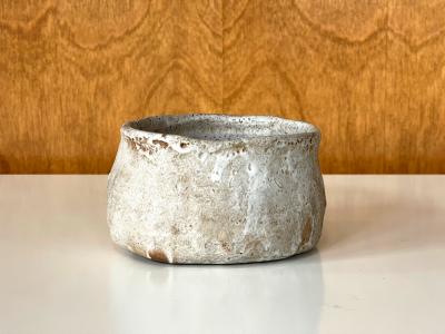 Antique Japanese Shino Ware Chawan Tea Bowl