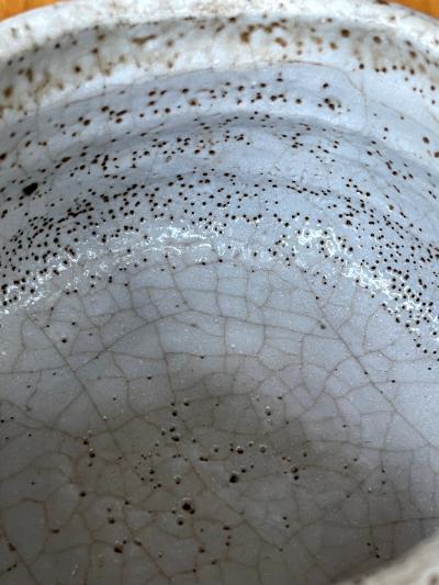 Antique Japanese Shino Ware Chawan Tea Bowl