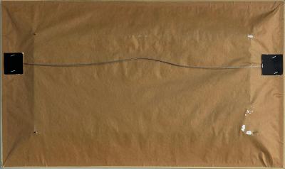 Antique Juan Gil Garcia Floral Still Life Oil Painting on Canvas Silvered Frame