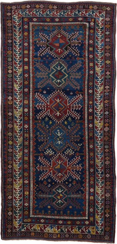 Antique Kazak Rug 5 7 x 11 11 