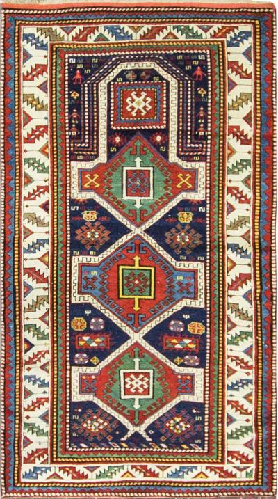 Antique Kazak Rug Caucuses