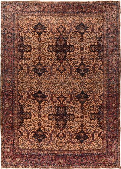 Antique Kerman Rug 11 7 x 16 5 