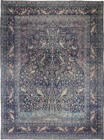Antique Kerman Rug 8 8 x 11 8 
