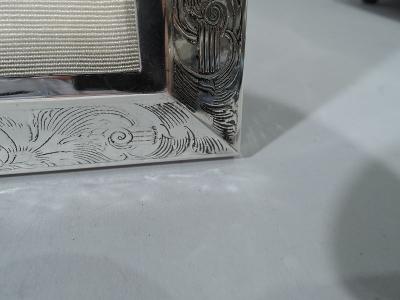Antique Kerr Art Nouveau Sterling Silver Picture Frame