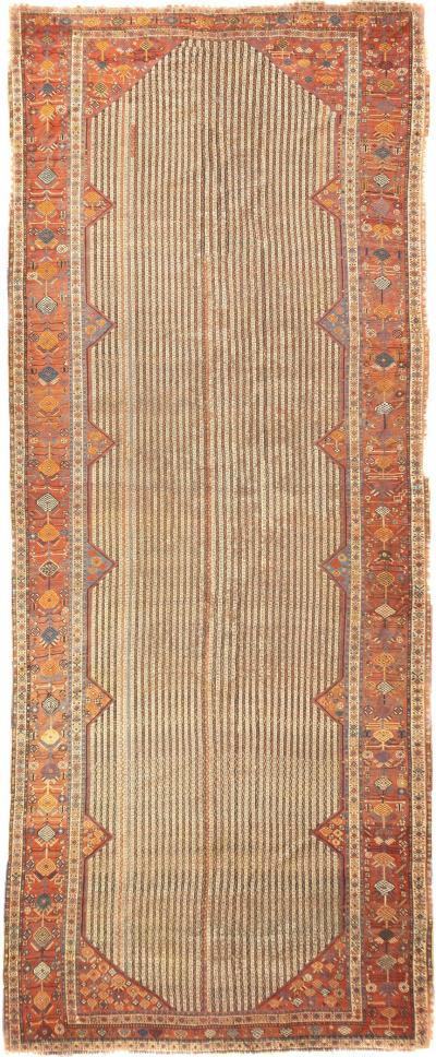 Antique Khamseh Rug 64 x 159