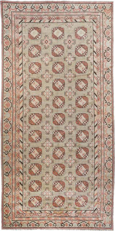 Antique Khotan Rug 61 x 124