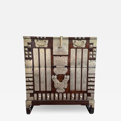 Antique Korean Bandaji Chest Joseon Dynasty