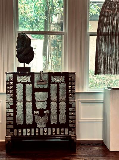 Antique Korean Bandaji Chest Pyongyang Joseon Dynasty