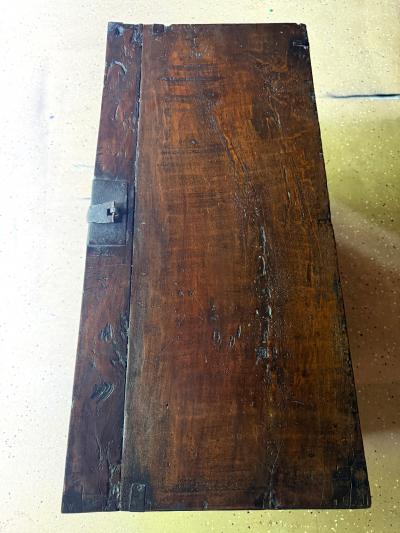 Antique Korean Bandaji with Expressive Grains from Jeju Do Island