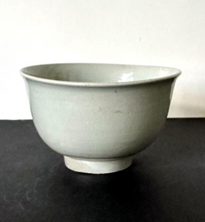 Antique Korean Ceramic White Bowl Joseon Dynasty