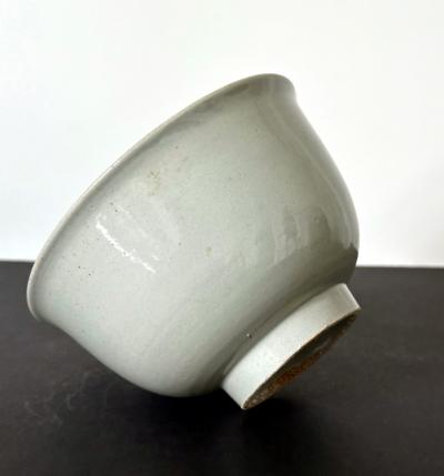 Antique Korean Ceramic White Bowl Joseon Dynasty