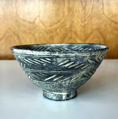 Antique Korean Mishma Tea Bowl Chawan Joseon Dynasty
