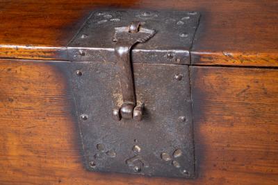 Antique Korean Money Chest or Trunk 18th Century