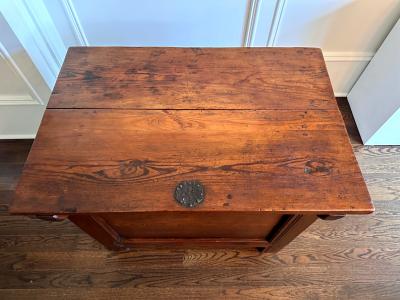 Antique Korean Rice Storage Bin Dwiju Side Table