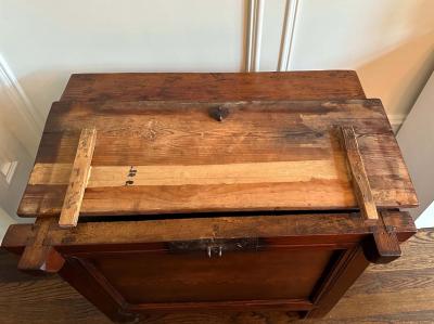 Antique Korean Rice Storage Bin Dwiju Side Table