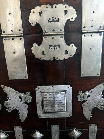 Antique Korean Wedding Bandaji Chest Joseon Dynasty