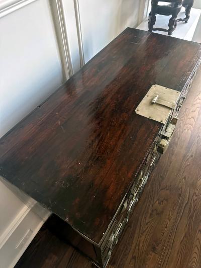 Antique Korean Wedding Bandaji Chest Joseon Dynasty