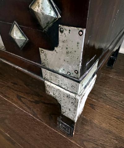 Antique Korean Wedding Bandaji Chest Joseon Dynasty