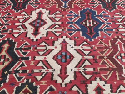 Antique Kuba Kilim