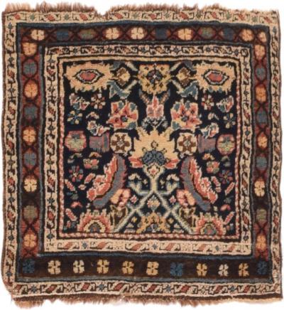 Antique Kurdish Rug 19 x 190 