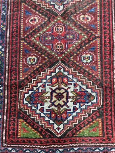 Antique Kurdish Runner c 1900