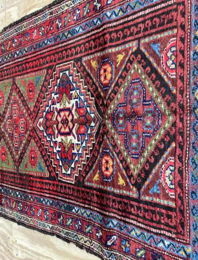 Antique Kurdish Runner c 1900