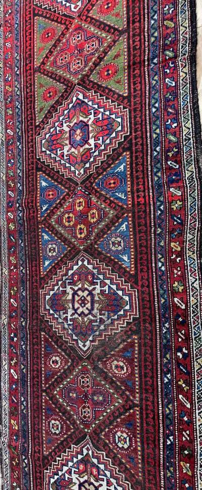 Antique Kurdish Runner c 1900