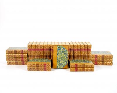 Antique Leather Bound 29 Volume Collection The Novels of Charles Lever 1894
