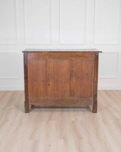 Antique Louis Philippe Sideboard Dresser Cabinet Cupboard Buffet In Walnut 19t