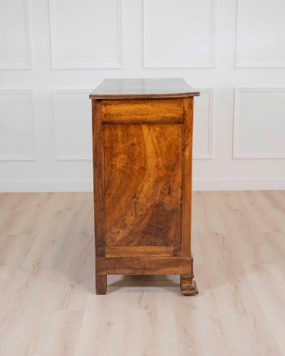 Antique Louis Philippe Sideboard Dresser Cabinet Cupboard Buffet In Walnut 19t