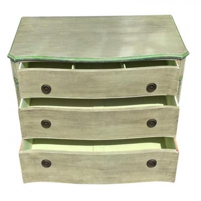 Antique Louis XVI Painted Chest of Drawers Commode