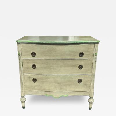 Antique Louis XVI Painted Chest of Drawers Commode