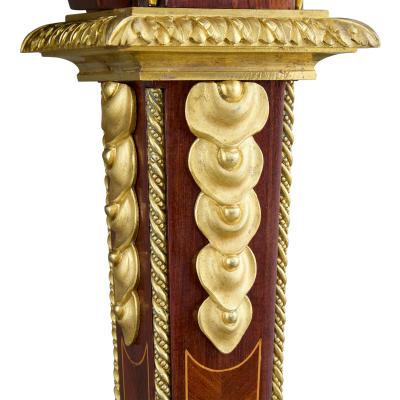 Antique Louis XVI style ormolu marble and wood centre table