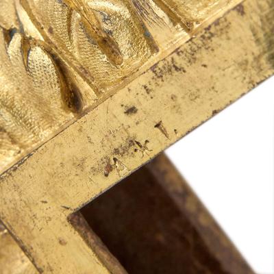 Antique Louis XVI style ormolu marble and wood centre table