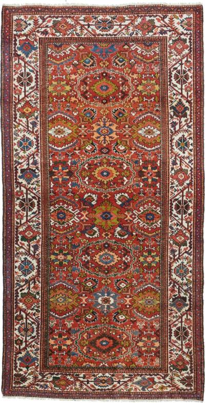 Antique Mahal Rug 4 6 x 8 8 