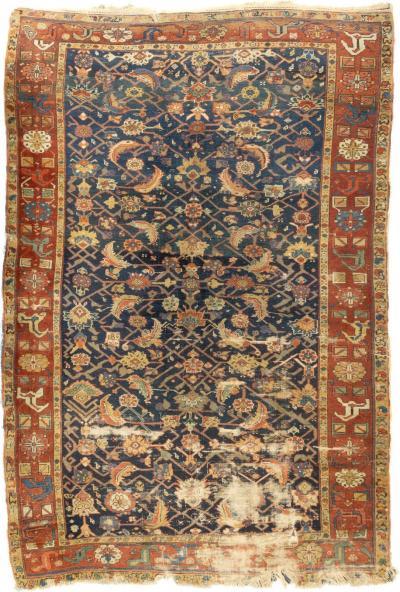 Antique Mahal Rug 57 x 85