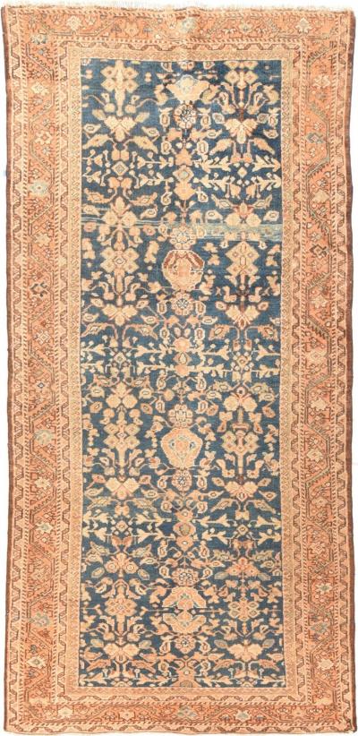 Antique Mahal Sultanabad Rug 42 x 94