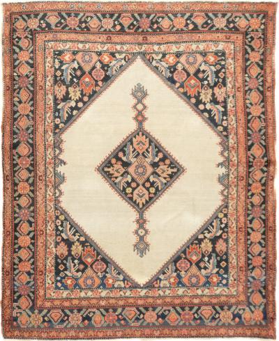 Antique Malayer Rug 5 0 x 6 5 